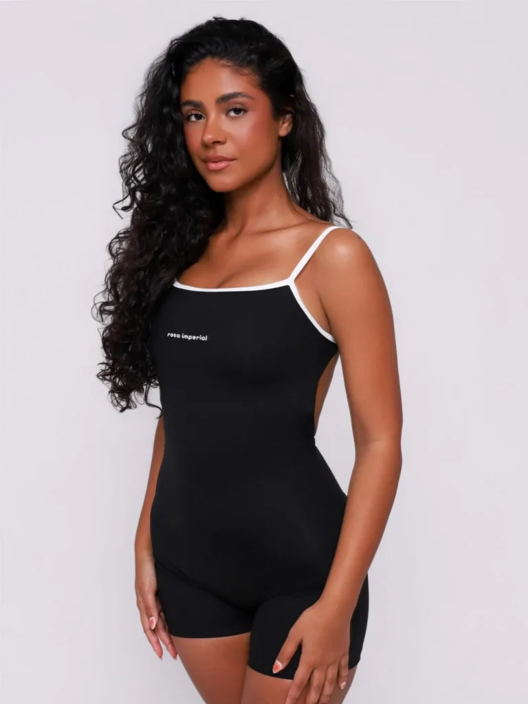 Macaquinho New Crush Preto Com Off