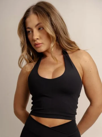 Top Wonder Frente Única  Preto