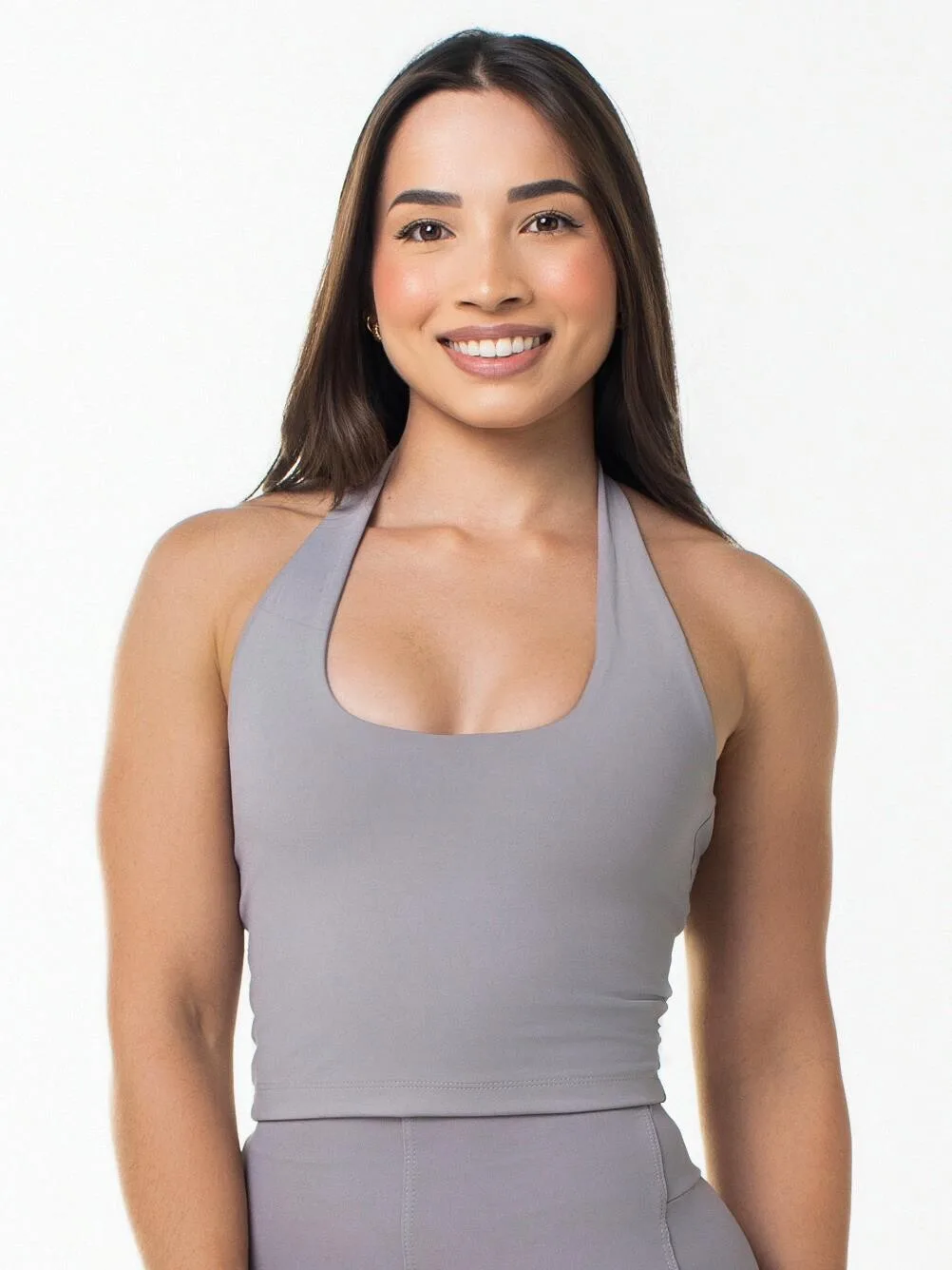 Top Wonder Frente Única Cinza