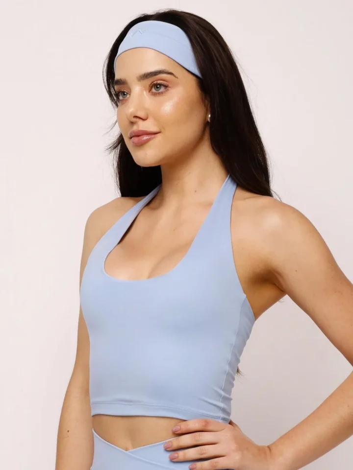 Top Wonder Frente Única  Azul Sky