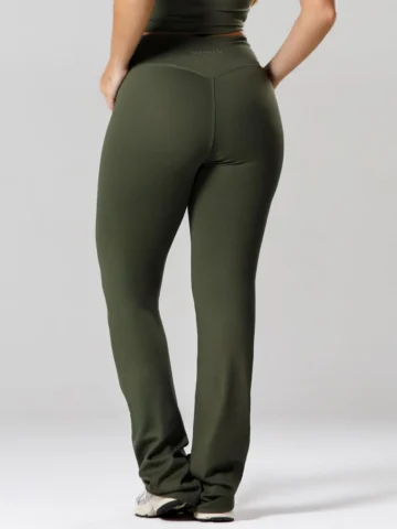 Alternative view of Calça Flare New Flex Verde Militar