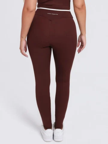 Alternative view of Legging Contrast Espresso Com Off