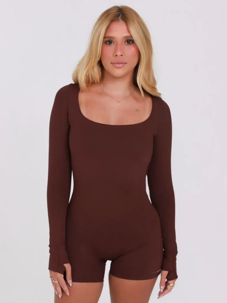 Macaquinho New Match Manga Longa Espresso