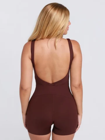 Alternative view of Macaquinho Contrast Espresso Com Off