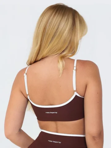 Alternative view of Top Contrast Espresso Com Off