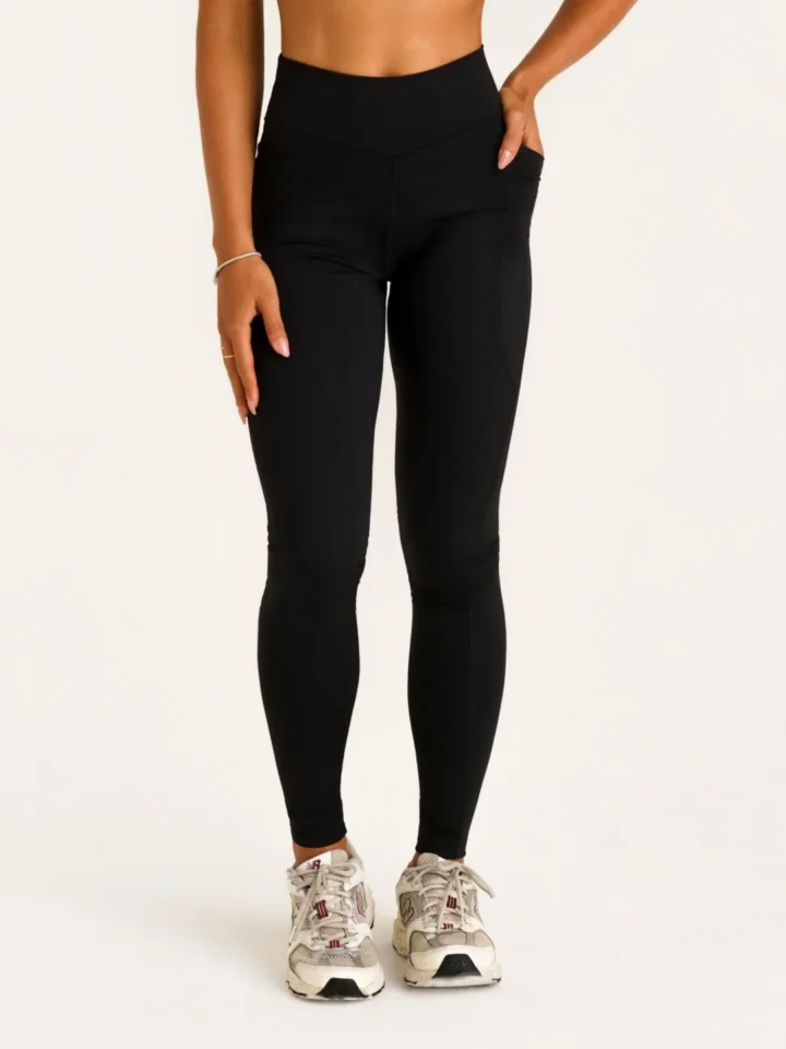 Legging Bolsos Slim Preto