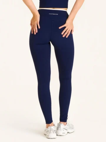 Alternative view of Legging Contrast Marinho Com Off
