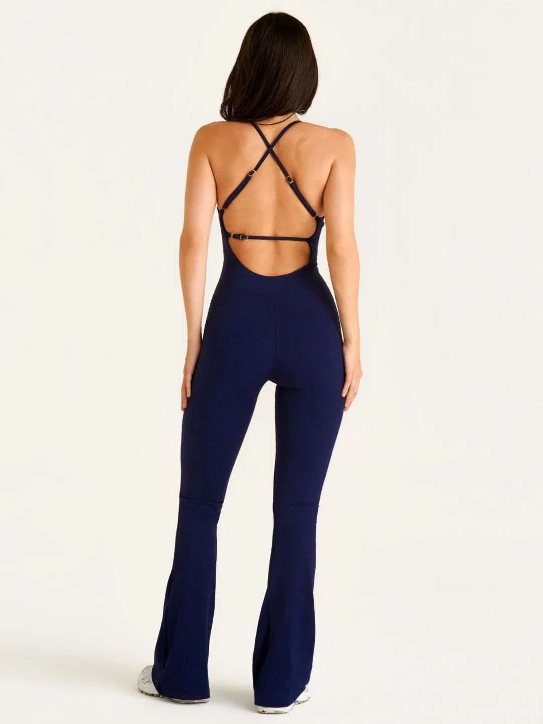 Macacão Flare Bestie Azul Marinho - Imagem 2