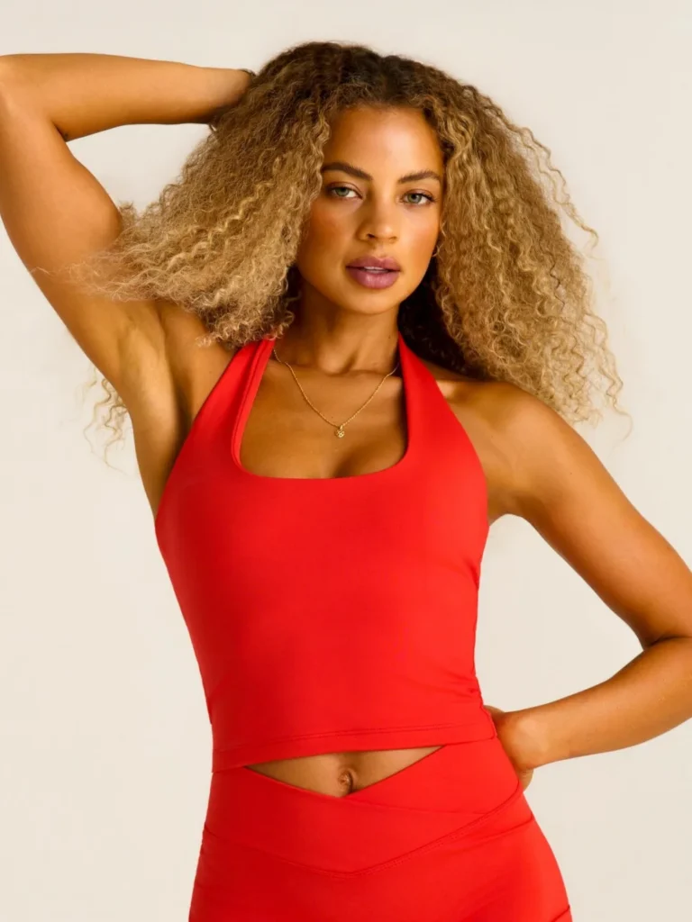 Top Wonder Frente Única  Red Sunset