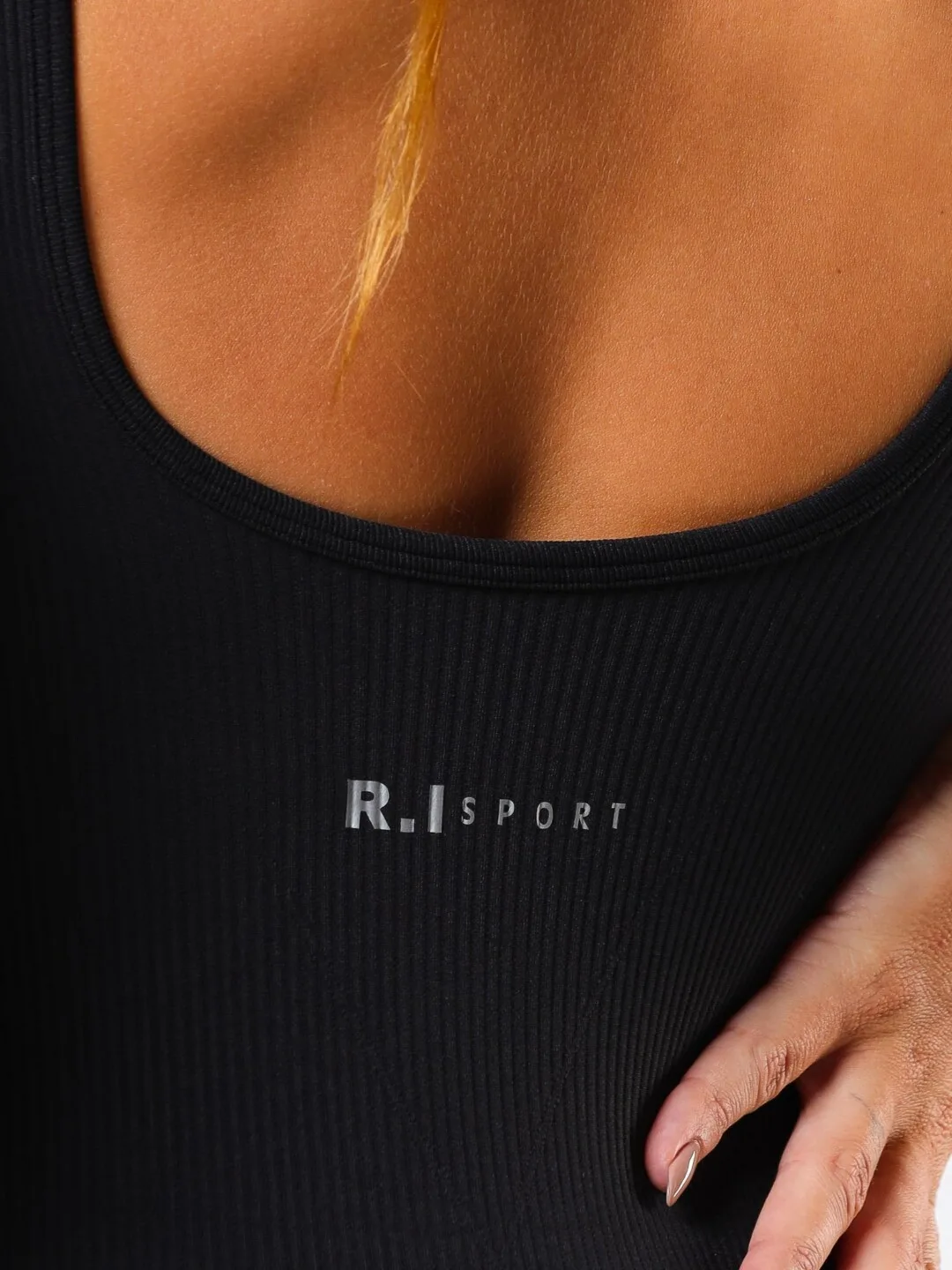 Macaquinho Seamless Slim Preto - Imagem 3