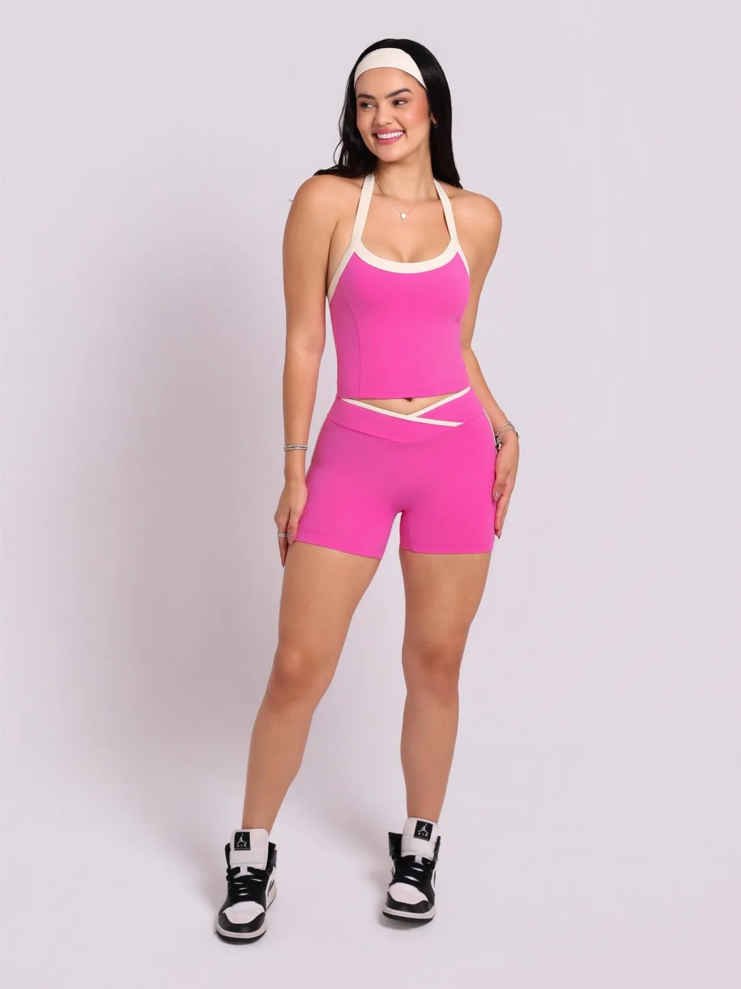 Short Contrast Milk Shake Com Baunilha - Imagem 3