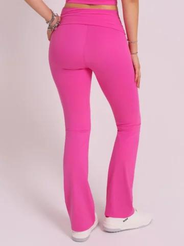 Alternative view of Calça Flare Fold Milk Shake