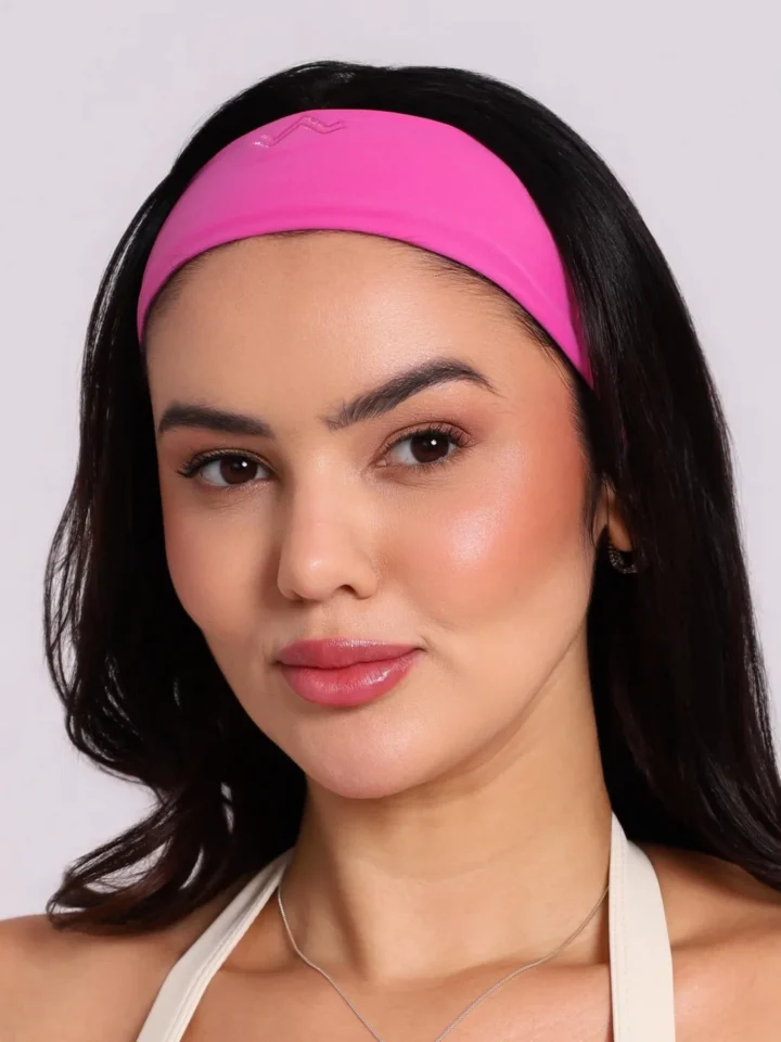 Faixa De Cabelo Bordada Milk Shake