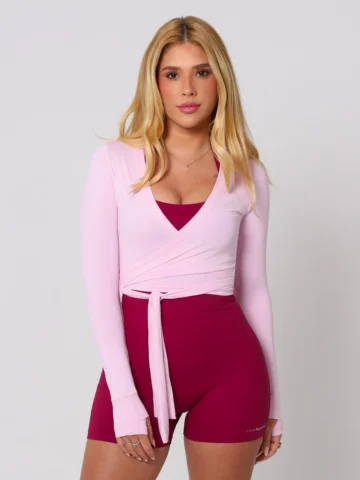 Cropped Long Sleeve Rosa Blush