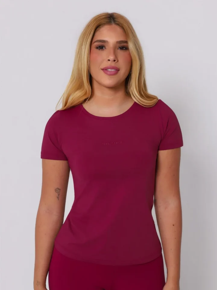 T-Shirt Alongado Basic Valentino