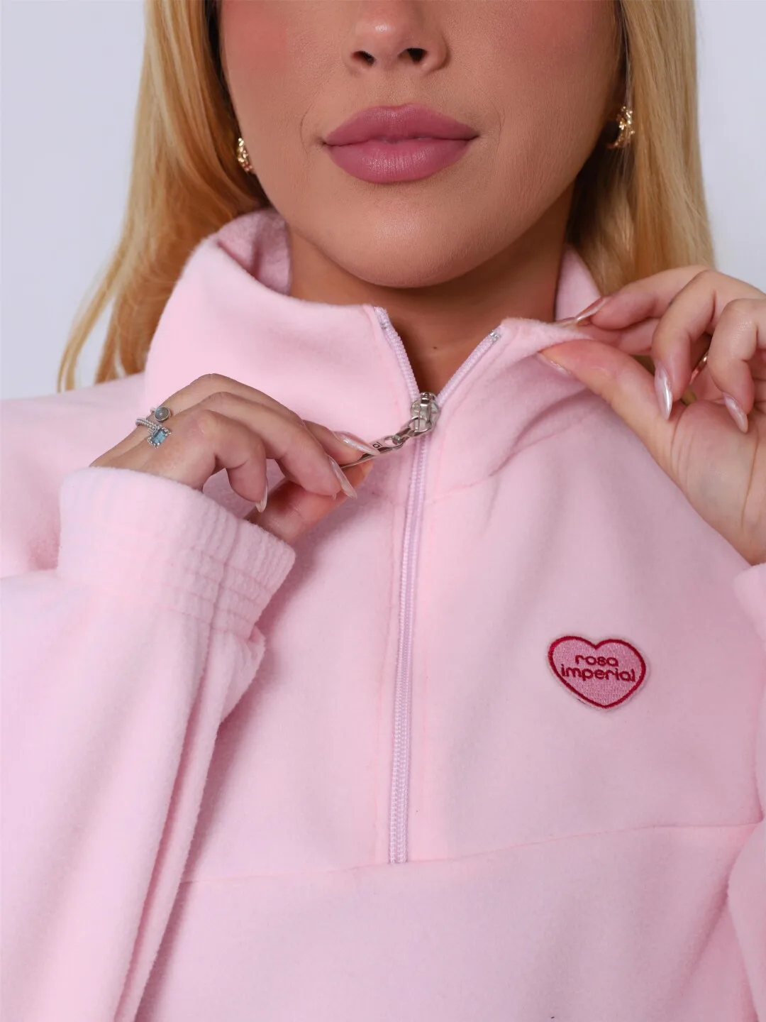 Casaco Soft Rosa Blush - Imagem 4