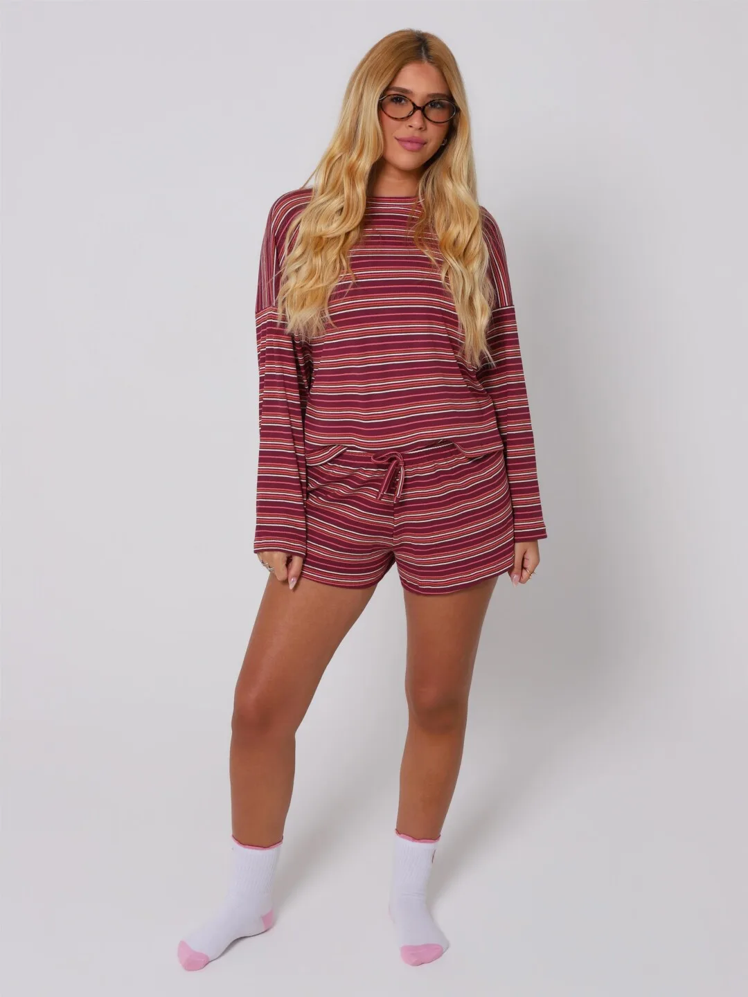 Blusa Manga Longa Comfort Listrado - Imagem 4
