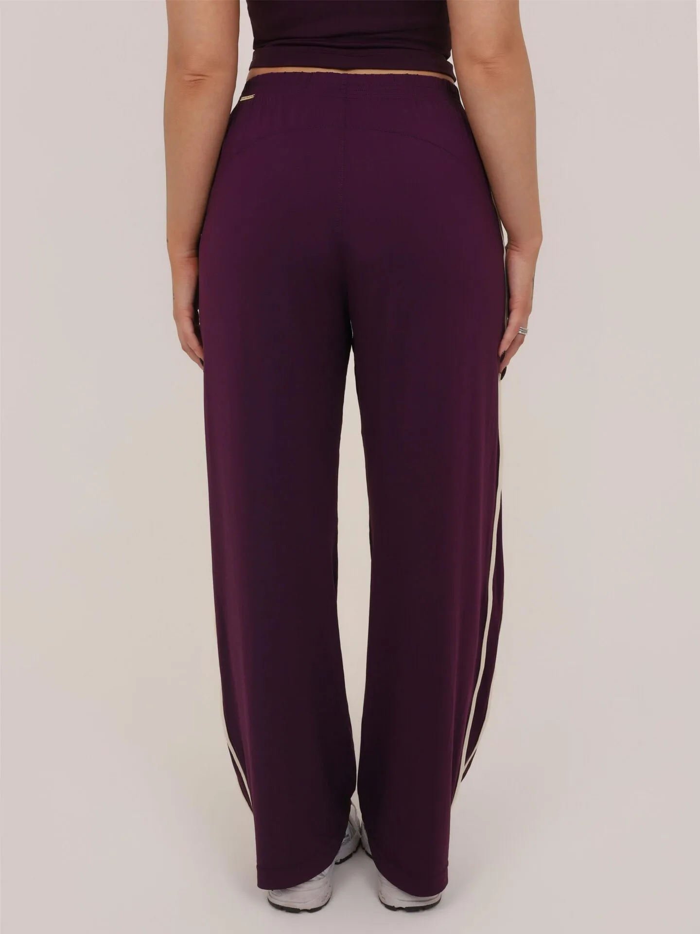 Calça Wide Mesh Wine - Imagem 2